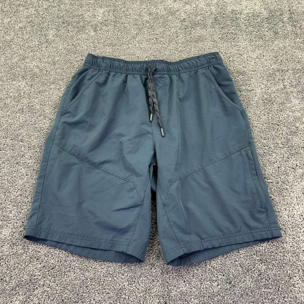 Gerry Shorts Mens XL Blue Microfiber Stretch Hiking Quick Dry Drawstring Pockets